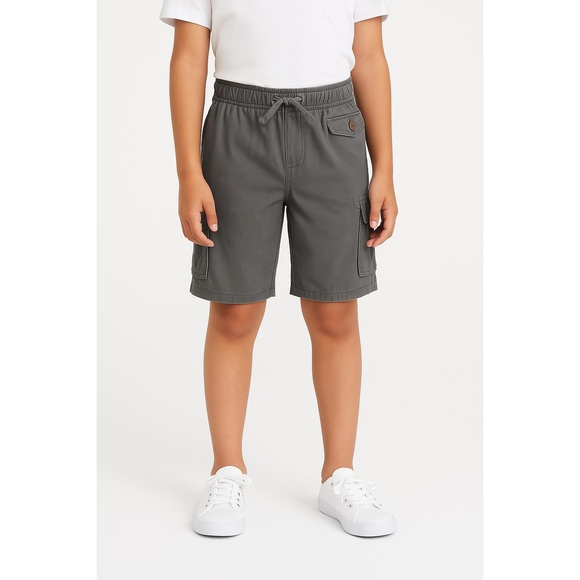 wonder nation Other - WONDER NATION Gray Mid‎ Thigh Cargo Pockets Drawstring Casual Boys Large